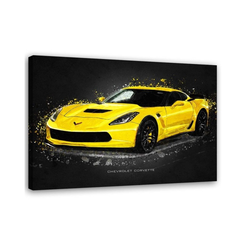 Obrazy z samochodami - Chevrolet corvette | FEEBY