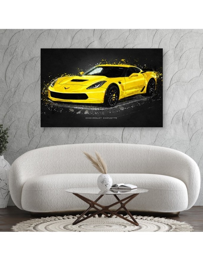 Obrazy z samochodami - Chevrolet corvette | FEEBY