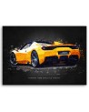 Obrazy z samochodami do biura - Ferrari 458 Aperta | FEEBY