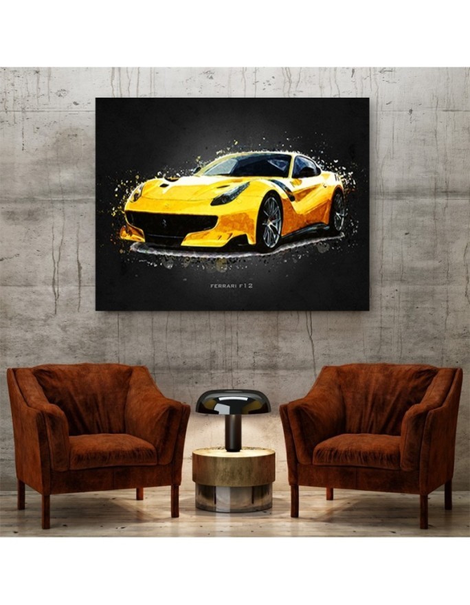 Obrazy z samochodami - Ferrari F12 | FEEBY