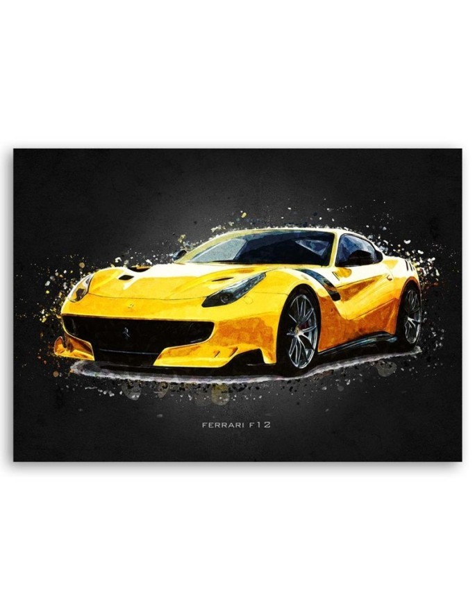 Obrazy z samochodami - Ferrari F12 | FEEBY