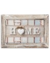 Nowoczesny obraz - Napis Home z sercem w stylu vintage | FEEBY