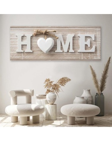 Bild - Hausaufschrift mit einem Herz auf einer hellen Tafel | Feeby