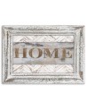 Napis Home w rustykalnej ramie - Obraz do sypialni | FEEBY