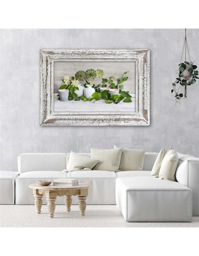 Martwa natura w stylu shabby chic - Wydruk na płótnie | FEEBY