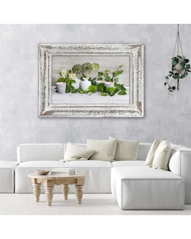 Dekoratives Leinwandbild - Stilleben im Shabby-Chic-Stil | Feeby