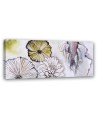 Panoramic of flowers - Canvas print for the bedroom. Buy now| | FEEBY