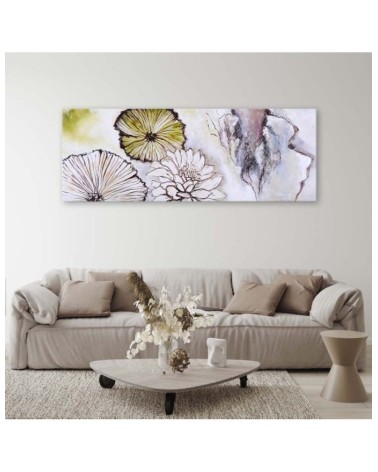 Leinwandbild - Panorama der Blumen | Feeby