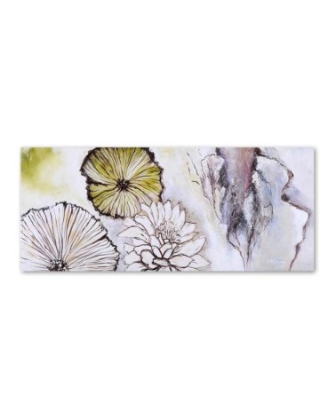 Leinwandbild - Panorama der Blumen | Feeby