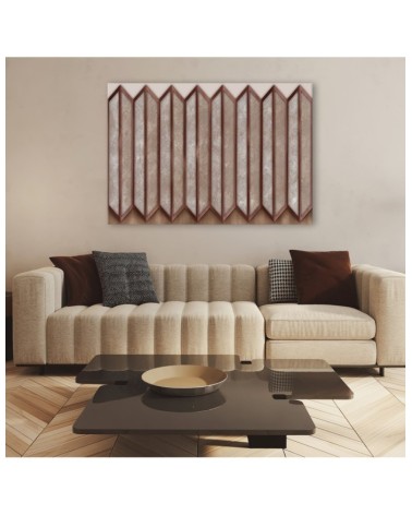 Modernes Wandbild - Buntes 3D -Fenster | Feeby