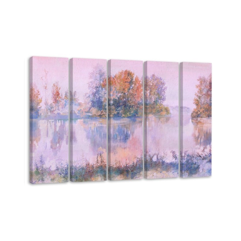 Bild auf Leinwand - Seeblick | Feeby