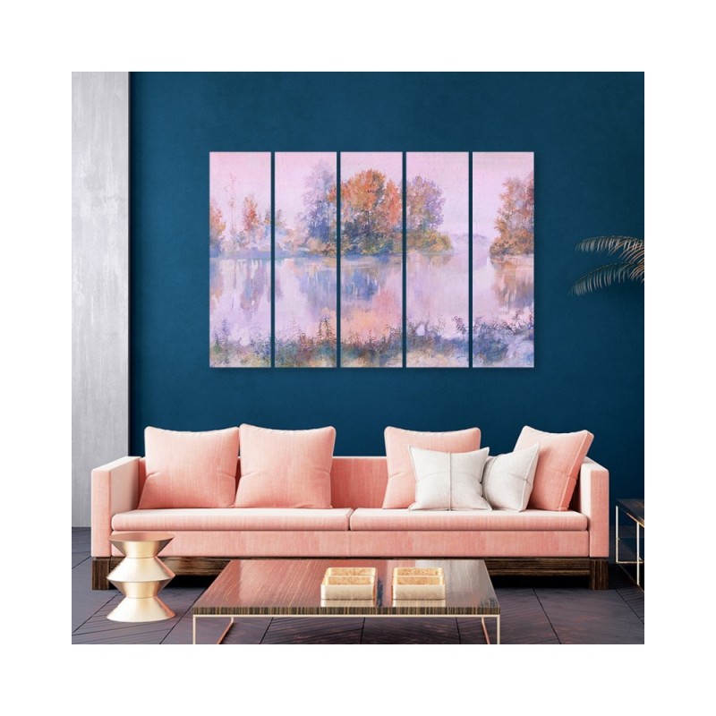 Bild auf Leinwand - Seeblick | Feeby