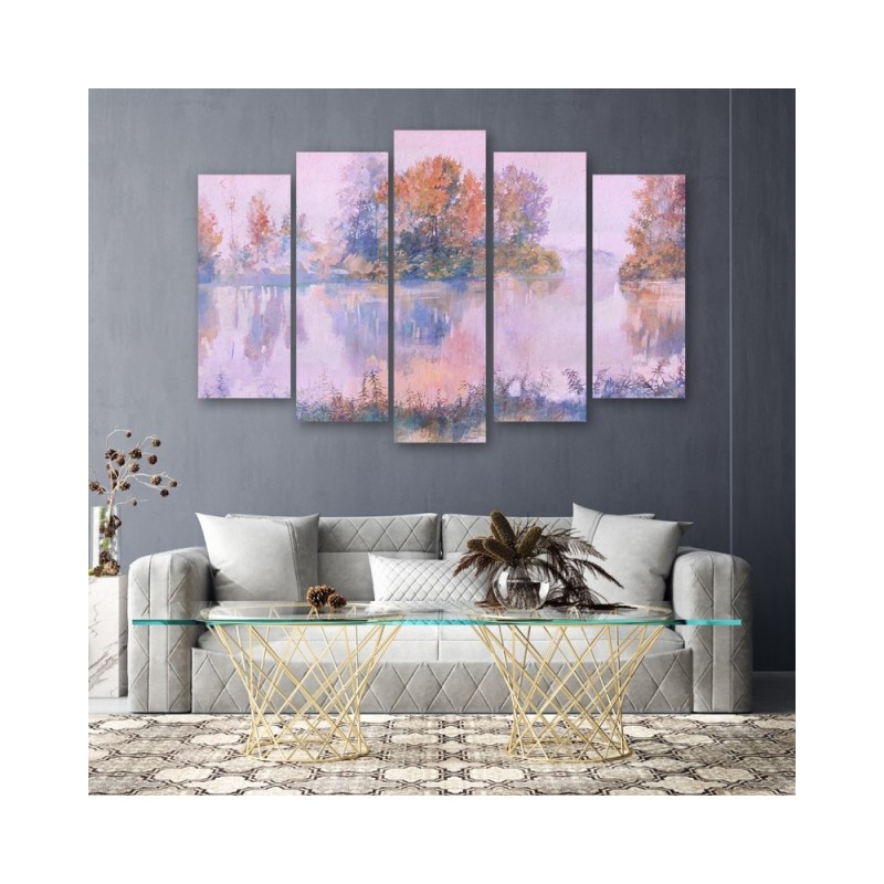 Bild auf Leinwand - Seeblick | Feeby