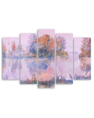 Bild auf Leinwand - Seeblick | Feeby