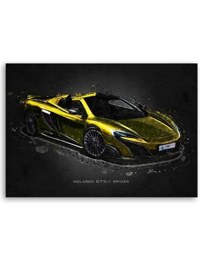 Obrazy z samochodami - Mclaren 675LT Spider