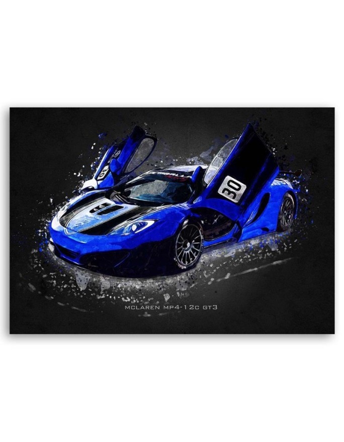 Obrazy z samochodami - Mclaren MP4-12C GT3
