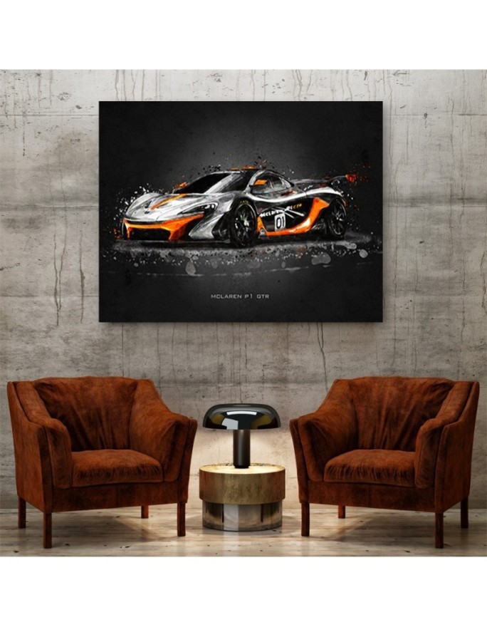 Obrazy z samochodami - Mclaren P1 GTR