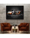 Obrazy z samochodami - Mclaren P1 GTR