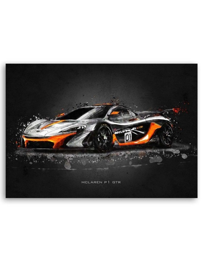 Obrazy z samochodami - Mclaren P1 GTR