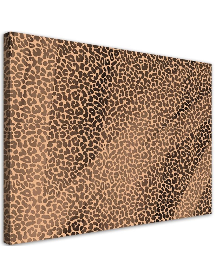 Modernes Wandbild - Leopard Leopard Pelfpatches Muster | Feeby