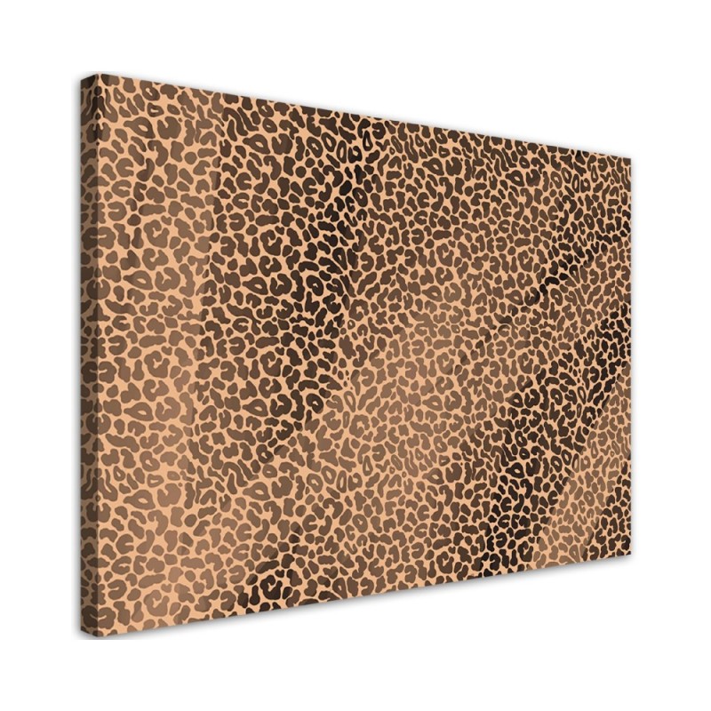 Modernes Wandbild - Leopard Leopard Pelfpatches Muster | Feeby