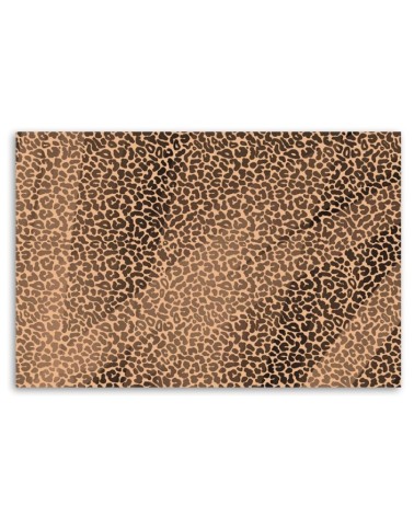 Modernes Wandbild - Leopard Leopard Pelfpatches Muster | Feeby