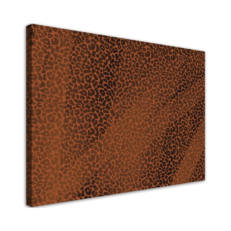 Bild auf Leinwand - Leopard Leopard Pelfpatches Muster | Feeby