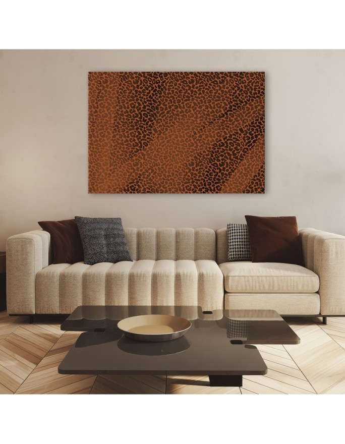 Pantera leopard futro plamy wzór - Obraz do salonu | FEEBY