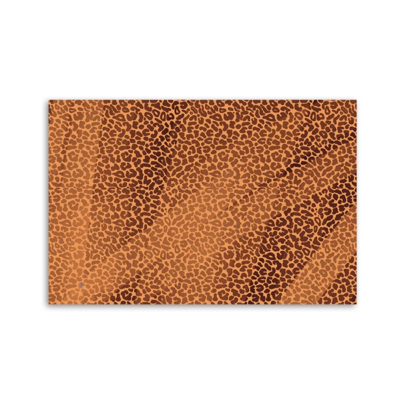 Leinwanddruck - Leopard Leopard Pelfpatches Muster | Feeby