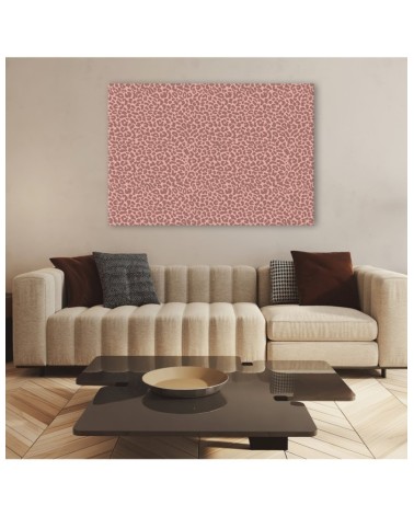 Leinwandbild - Leopard Leopard Pelfpatches Muster | Feeby