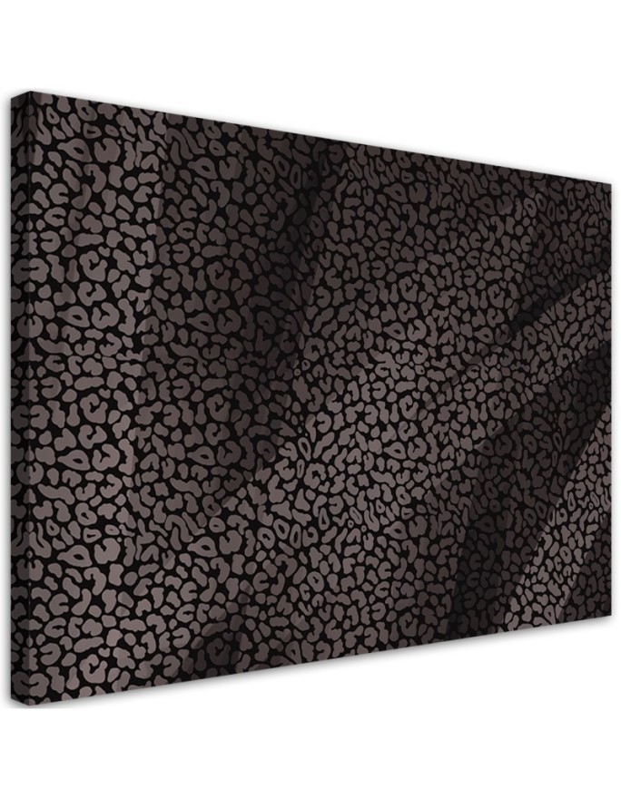 Panther leopard fur spots pattern - Pictures on Canvas for the living room | FEEBY