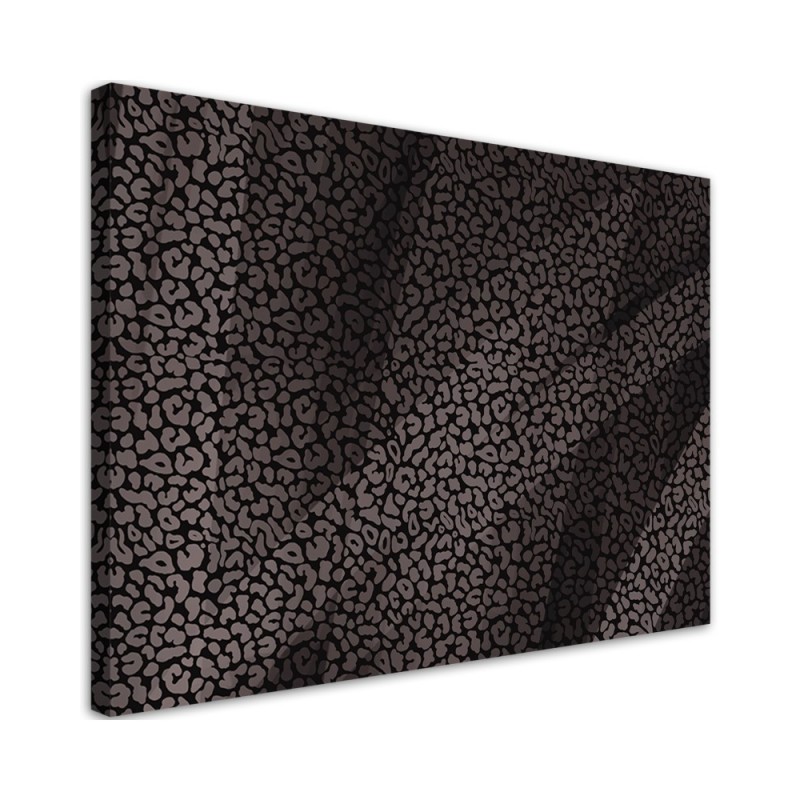 Bild auf Leinwand - Leopard Leopard Pelfpatches Muster | Feeby