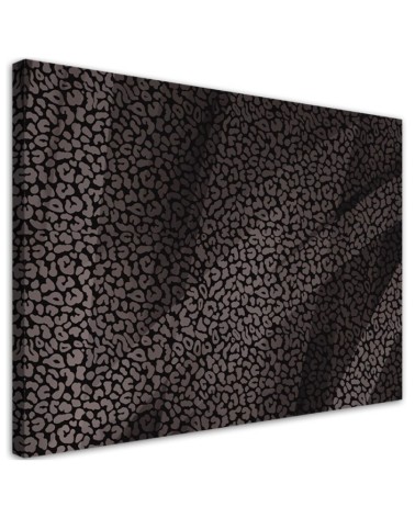 Bild auf Leinwand - Leopard Leopard Pelfpatches Muster | Feeby