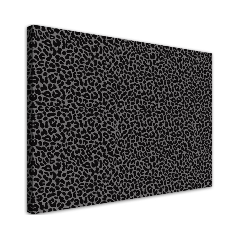 Leinwandbild modern - Leopard Leopard Pelfpatches Muster | Feeby