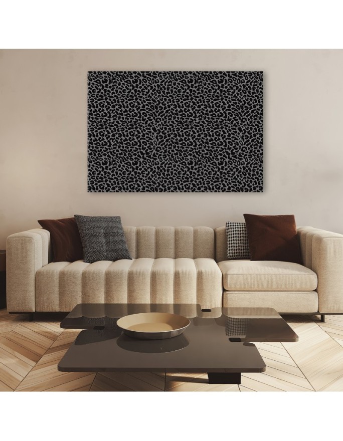 Panther leopard fur spots pattern - Picture for the living room | FEEBY