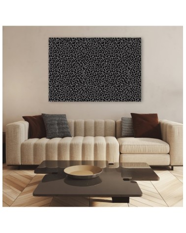 Leinwandbild modern - Leopard Leopard Pelfpatches Muster | Feeby