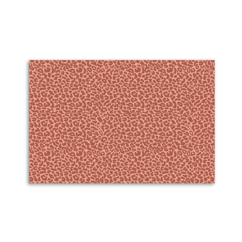 Leinwandbild - Leopard Leopard Pelfpatches Muster | Feeby
