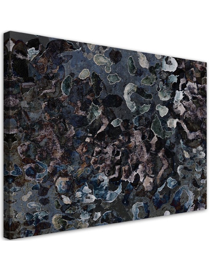 Macro scale mineral texture - Bedroom Canvas painting | FEEBY