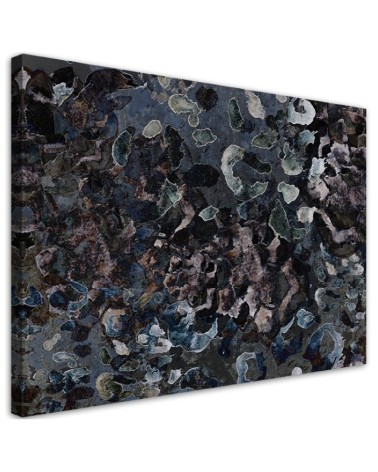 Macro scale mineral texture - Bedroom Canvas painting | FEEBY