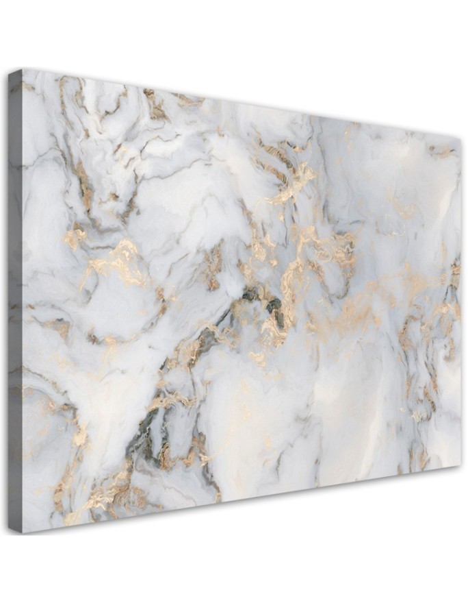 Bild auf Leinwand - Marmor Textur Abstrakt | Feeby