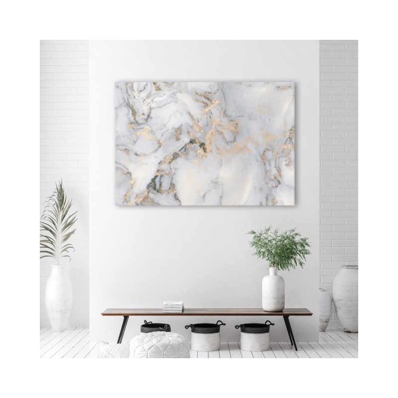 Bild auf Leinwand - Marmor Textur Abstrakt | Feeby