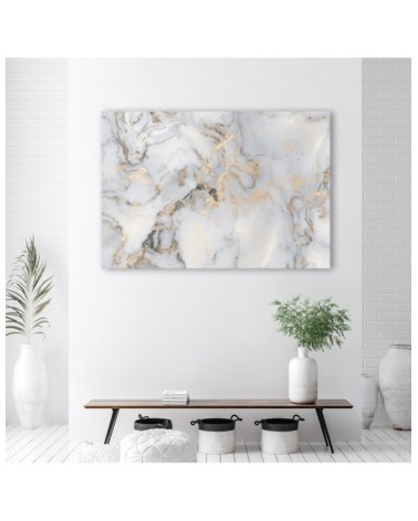 Bild auf Leinwand - Marmor Textur Abstrakt | Feeby