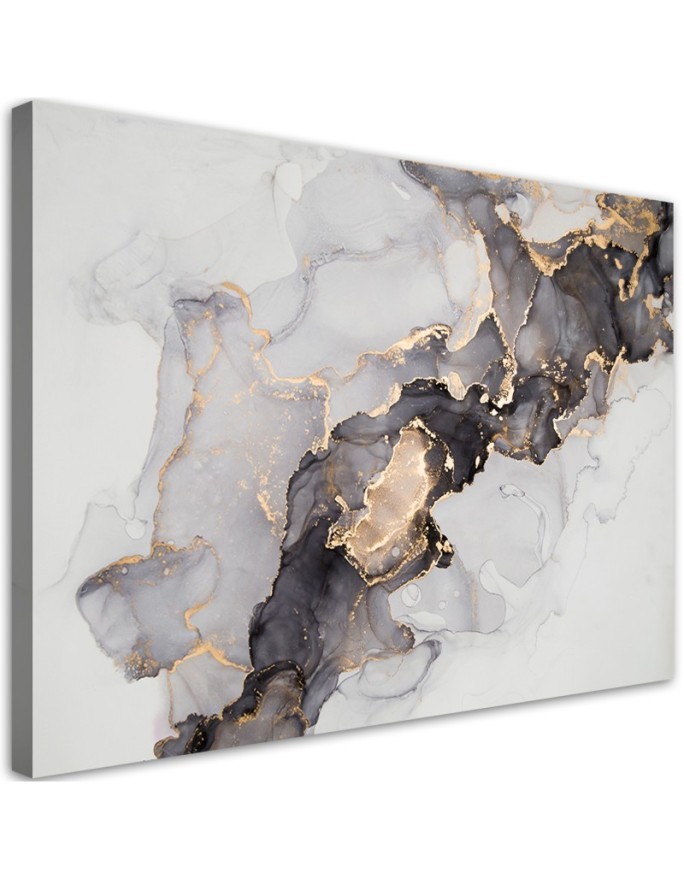 Leinwandbild - Marmor Textur Abstrakt | Feeby