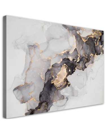 Marble texture abstract - Modern Canvas painting for living room | FEEBY