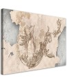 Oriental fresco - Modern Canvas painting for the living room | FEEBY