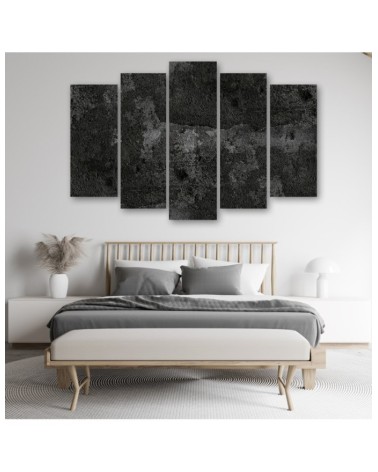 Dekoratives Leinwandbild - Alte Betonwand | Feeby