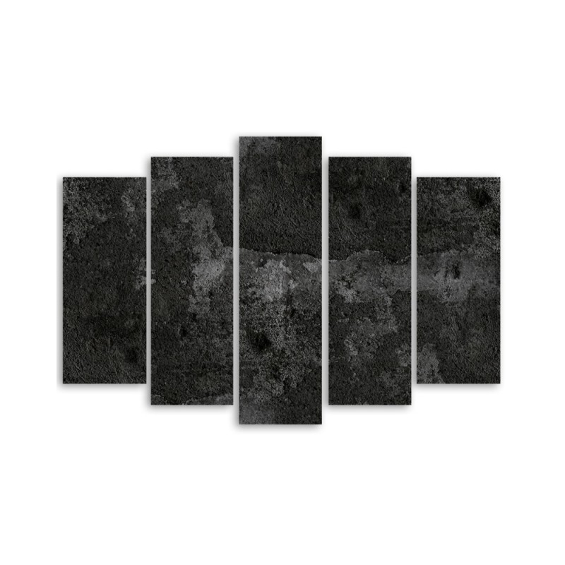 Dekoratives Leinwandbild - Alte Betonwand | Feeby