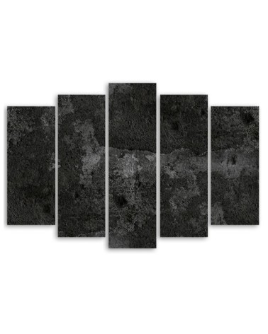 Dekoratives Leinwandbild - Alte Betonwand | Feeby