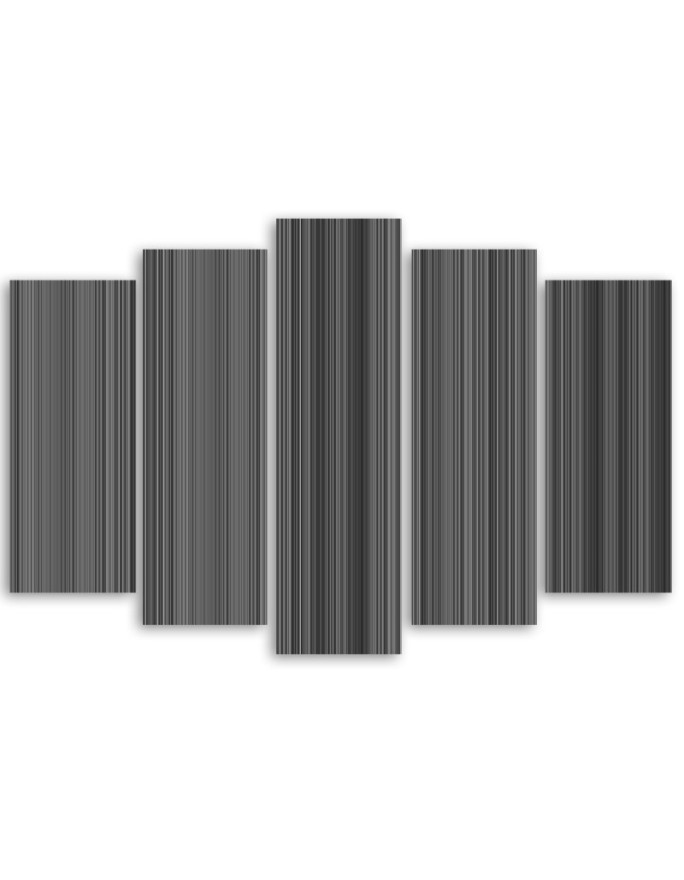 Geometryczna linia abstrakcja - Nowoczesny obraz do salonu | FEEBY