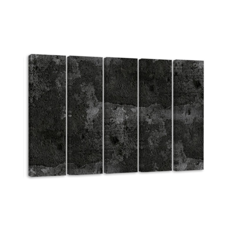Leinwandbild modern - Alte Betonwand | Feeby